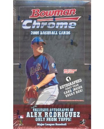 2005 Bowman Chrome Baseball Hobby Box
