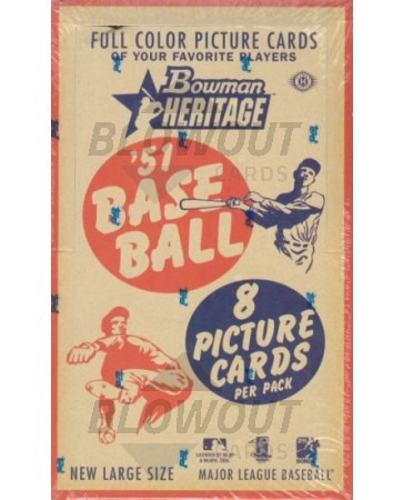 2005 Bowman Heritage Baseball Hobby Box