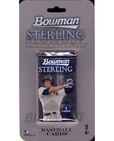 2005 Bowman Sterling Baseball Blister Pack
