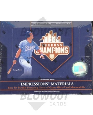 2005 Donruss Champions Baseball Hobby Box