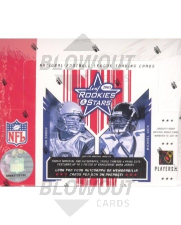 2005 Leaf Rookies & Stars Football Hobby Box