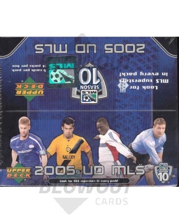 2005 Upper Deck MLS Soccer Hobby Box
