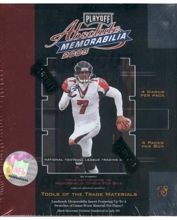 2005 Playoff Absolute Memorabilia Football Hobby Box