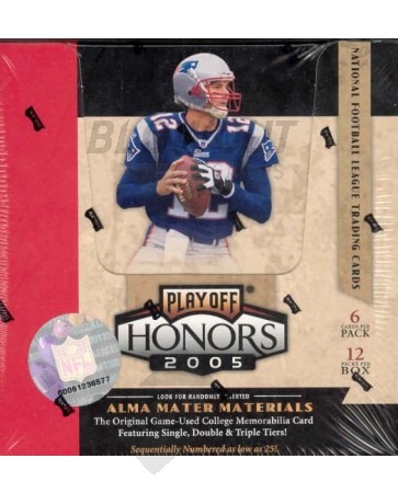 2005 Playoff Honors Football Hobby 24 Box Case