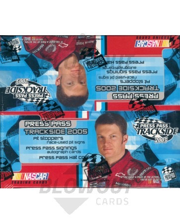 2005 Press Pass Trackside Racing Retail Box