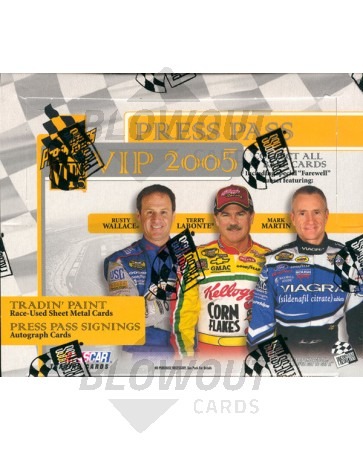 2005 Press Pass VIP Racing Hobby Box