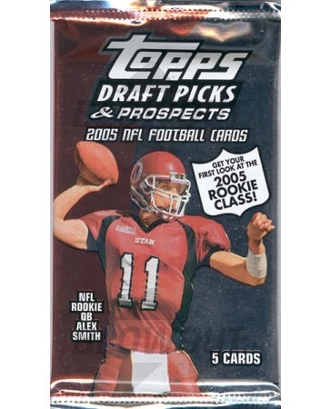 2005 Topps Draft Picks & Prospects Football Retail Pack