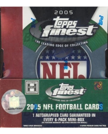 2005 Topps Finest Football Hobby Box
