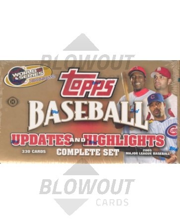 2005 Topps Updates & Highlights Baseball Hobby Factory Set