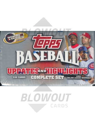 2005 Topps Updates & Highlights Baseball Retail Factory Set