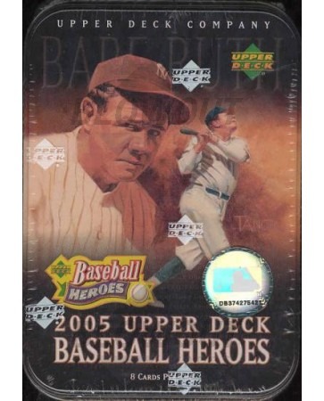 2005 Upper Deck Heroes Baseball Hobby Tin 30 Box Case