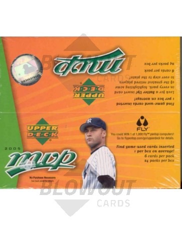 2005 Upper Deck MVP Baseball Retail Box