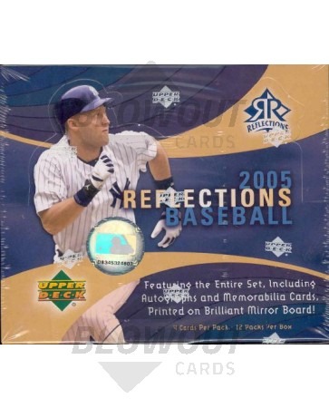 2005 Upper Deck Reflections Baseball Hobby Box