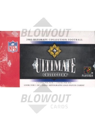 2005 Upper Deck Ultimate Collection Football Hobby Box