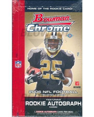 2006 Bowman Chrome Football Hobby Box