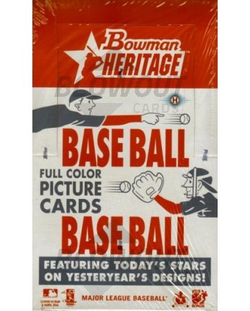 2006 Bowman Heritage Baseball Hobby Box