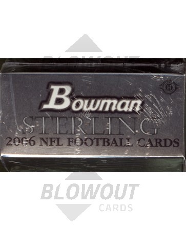 2006 Bowman Sterling Football Hobby Pack