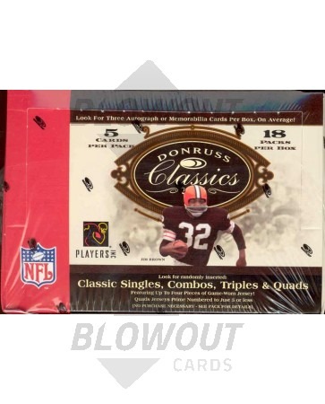 2006 Donruss Classics Football Hobby Box