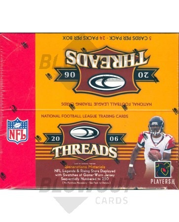 2006 Donruss Threads Football Retail Box