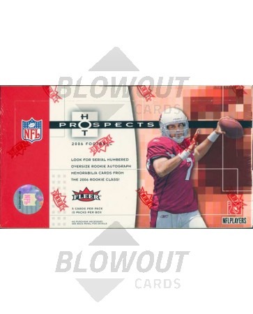 2006 Fleer Hot Prospects Football Hobby Box