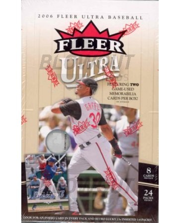 2006 Fleer Ultra Baseball Hobby 12 Box Case