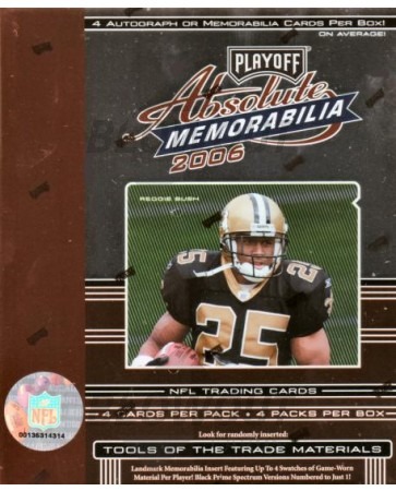 2006 Playoff Absolute Memorabilia Football Hobby Box
