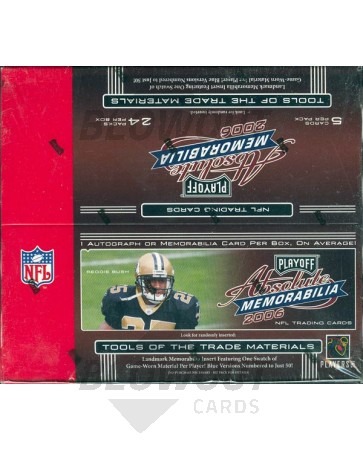 2006 Playoff Absolute Memorabilia Football Retail Box