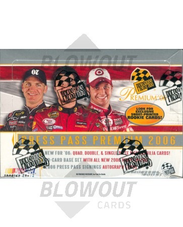 2006 Press Pass Premium Racing Hobby Box