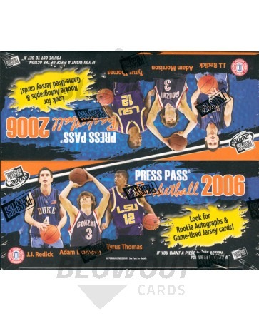 2006 Press Pass Basketball Retail 20 Box Case