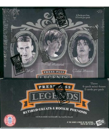 2006 Press Pass Legends Basketball Hobby 12 Box Case