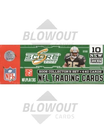 2006 Score Football Factory Set - 10 Set Lot