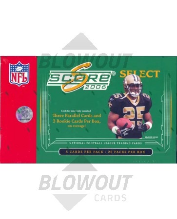 2006 Score Select Football Hobby Box