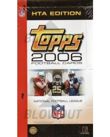 2006 Topps Football Jumbo (HTA) 6 Box Case