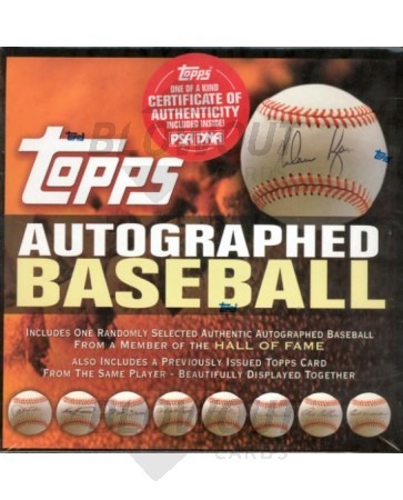 2006 Topps Hall of Fame Autographed Baseball Hobby Box