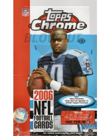 2006 Topps Chrome Football Hobby Box