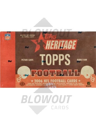 2006 Topps Heritage Football Hobby Box