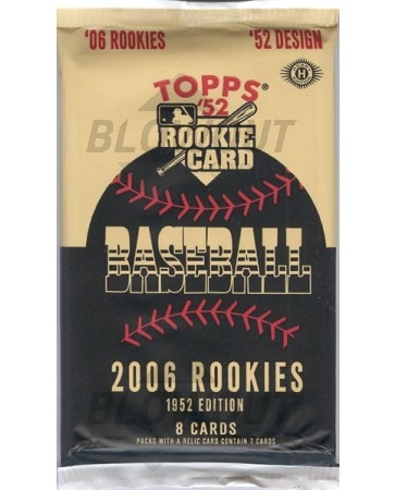 2006 Topps Rookies 1952 Edition Baseball Hobby Pack