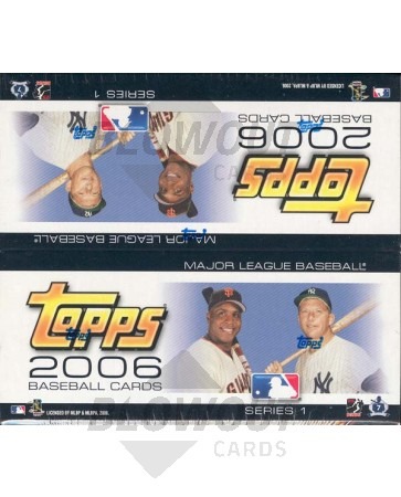 2006 Topps Series 1 Baseball Retail Box