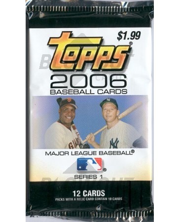 2006 Topps Series 1 Baseball Retail Pack