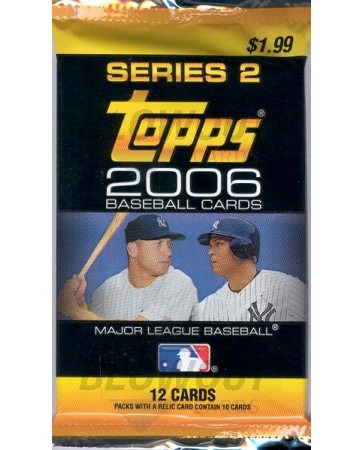 2006 Topps Series 2 Baseball Retail Pack