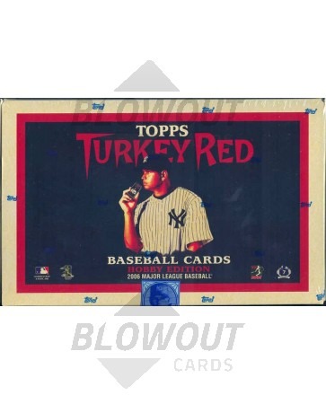 2006 Topps Turkey Red Baseball Hobby 8 Box Case