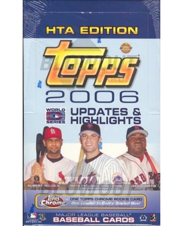 2006 Topps Series 3 Updates & Highlights Baseball Jumbo HTA Box
