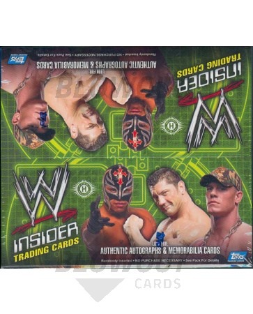 2006 Topps WWE Insider Wrestling Hobby Box