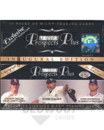 2006 Tristar Prospects Plus Baseball Hobby Box