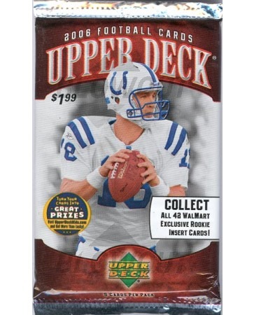 2006 Upper Deck Football Retail Pack