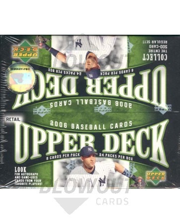 2006 Upper Deck Series 1 Baseball Retail Box