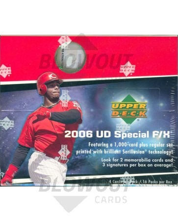 2006 Upper Deck Special F/X Baseball Hobby Box