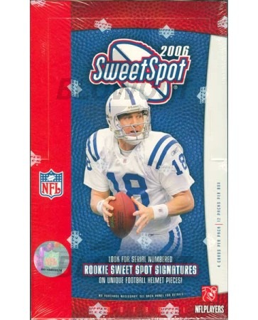 2006 Upper Deck Sweet Spot Football Hobby Box