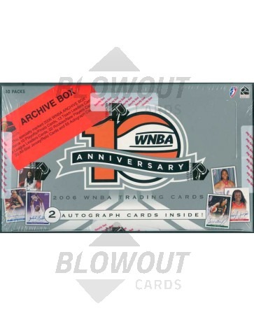 2006 WNBA Rittenhouse Archives Basketball ARCHIVE Box
