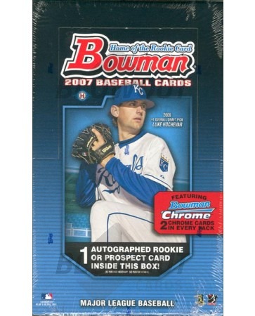 2007 Bowman Baseball Hobby Box